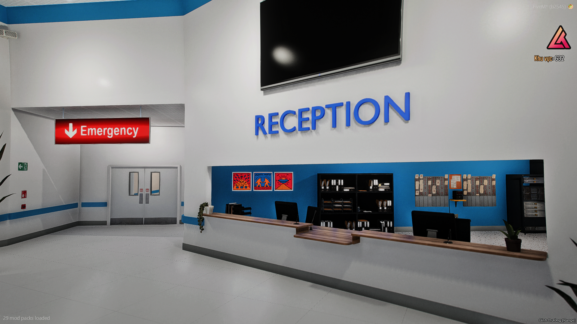 FiveM Mountz Zonah Hospital map mod for roleplay servers