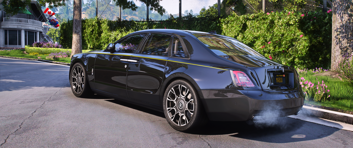 Rolls Royce Ghost Black Badge 2022 FiveM interior and details