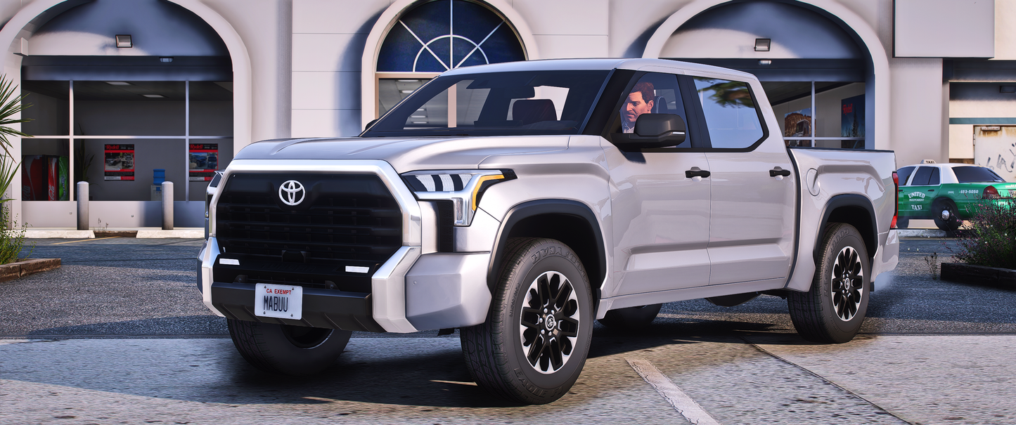 Toyota Tundra 2022 Limited FiveM vehicle mod exterior view