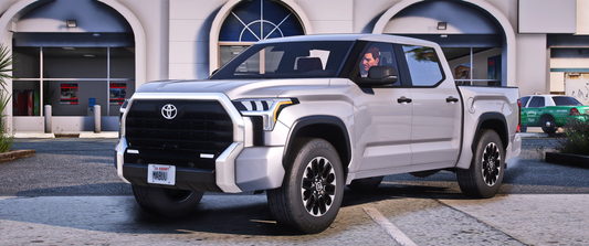 Toyota Tundra 2022 Limited FiveM vehicle mod exterior view