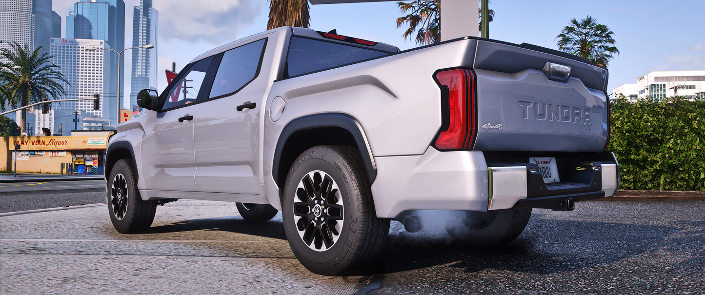 Toyota Tundra 2022 Limited FiveM interior and details