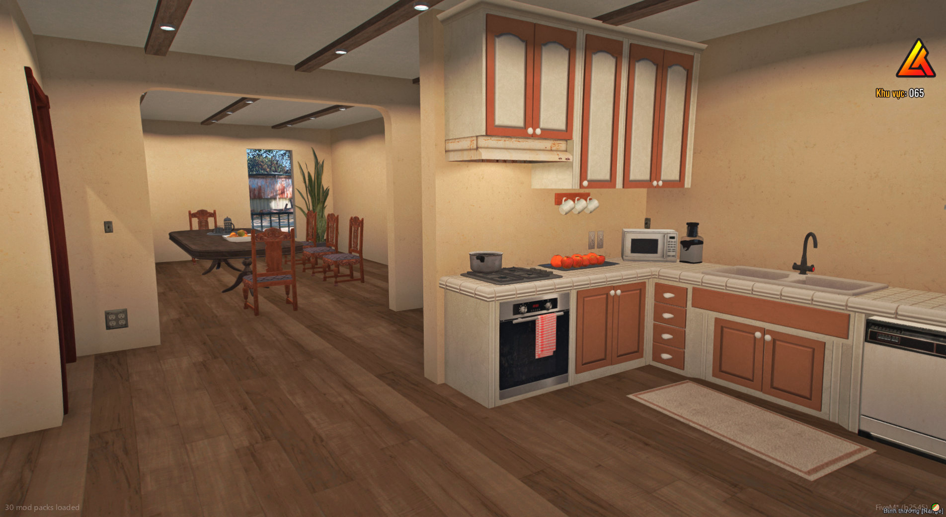 Rural setting of Paleto Farm House in FiveM