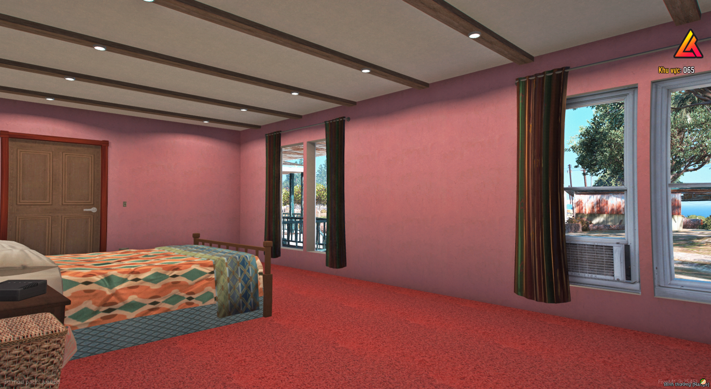 Roof design of FiveM Paleto Farm House mod