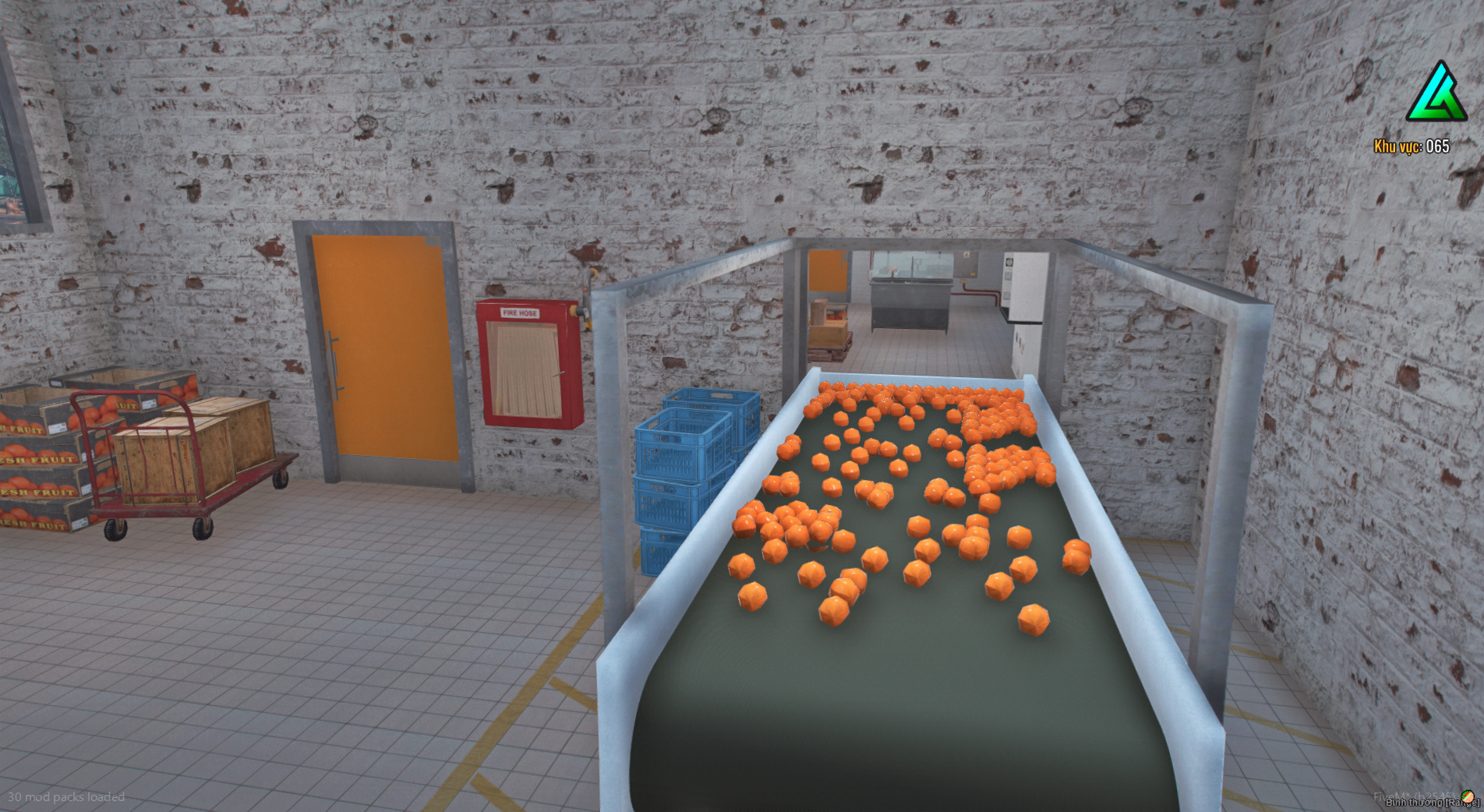 Bedroom view of FiveM Paleto Farm House