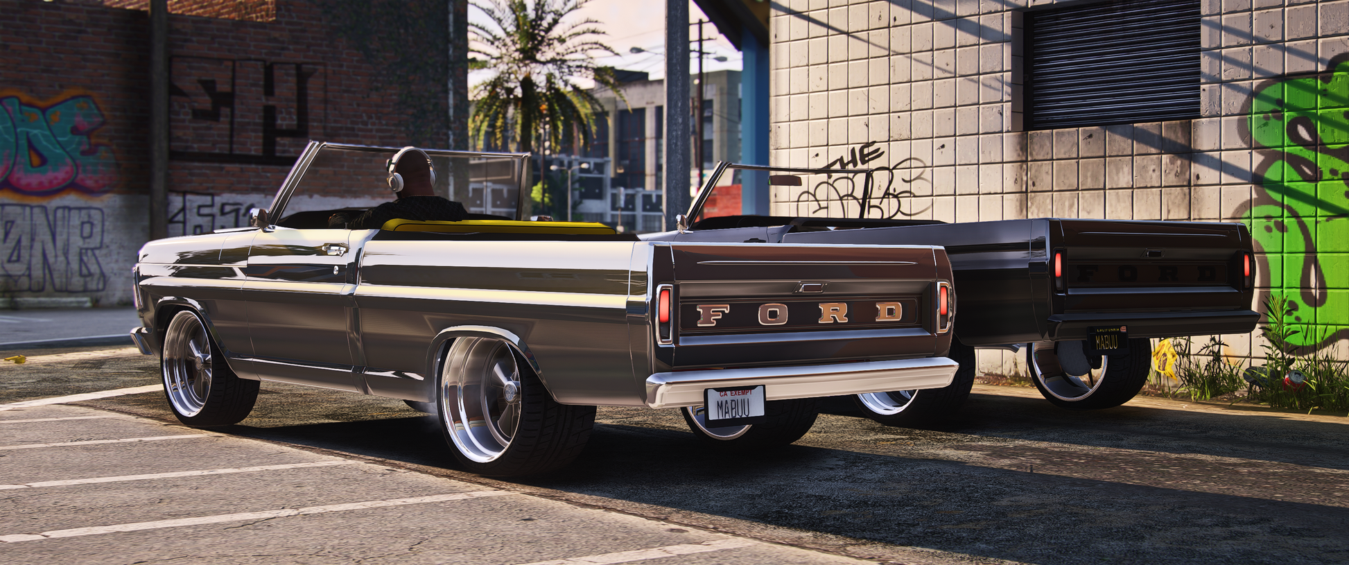 Premium Ford F100 Vert 1970 Mod for FiveM