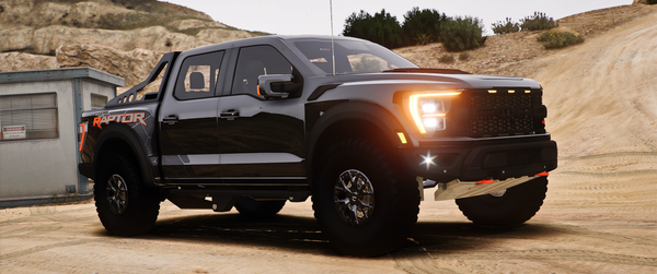 Ford F150 Raptor R 2024 front view