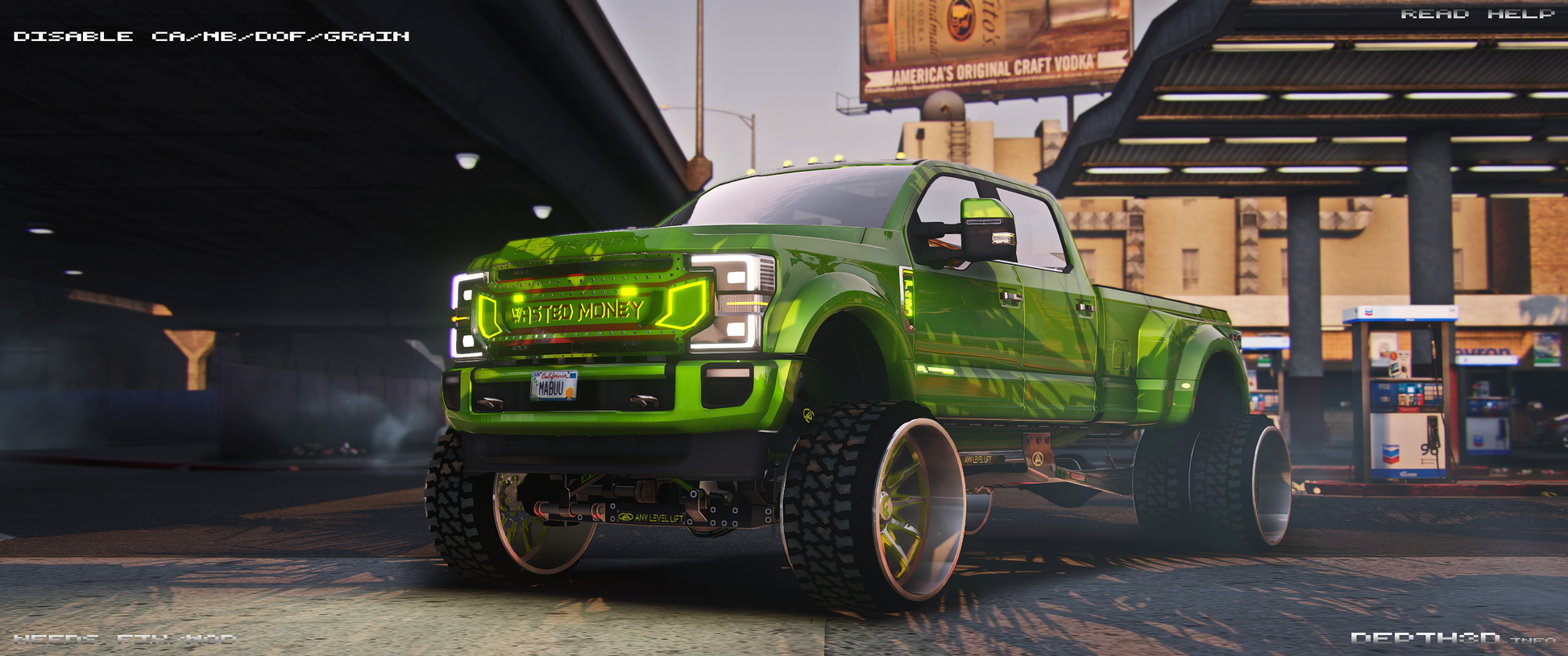 Ford F450 Wasted Money 2020 FiveM Vehicle