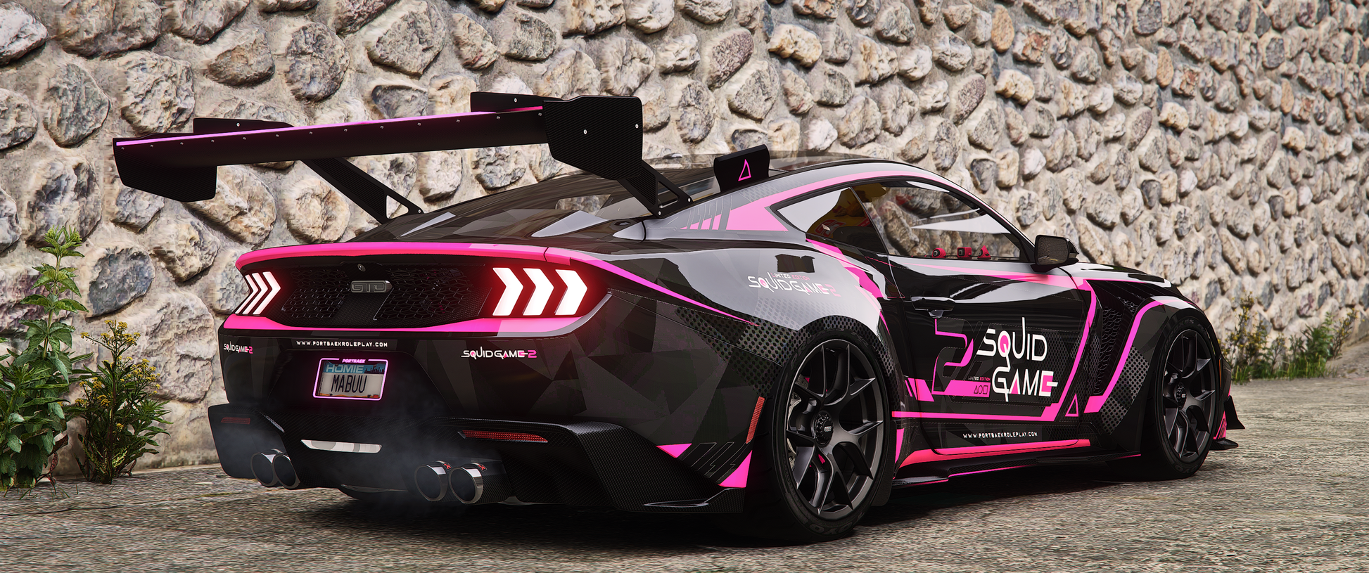 Ford Mustang GTD 2025 side view