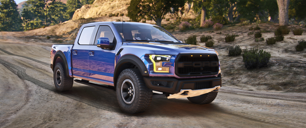 Ford Raptor FiveM vehicle mod with realistic handling and detailed textures