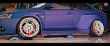 FORGED Wheels 5 installed on front of GTA V car