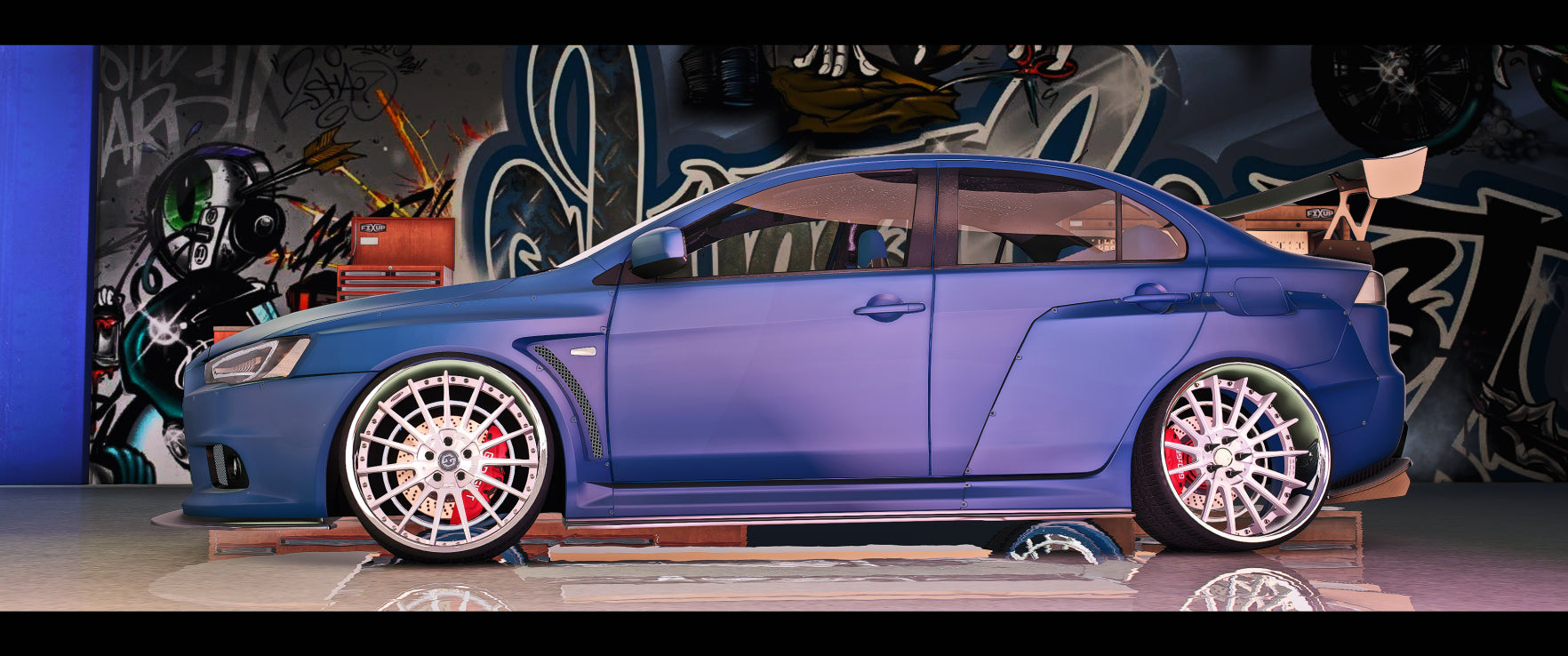 FORGED4 Wheels with custom color option