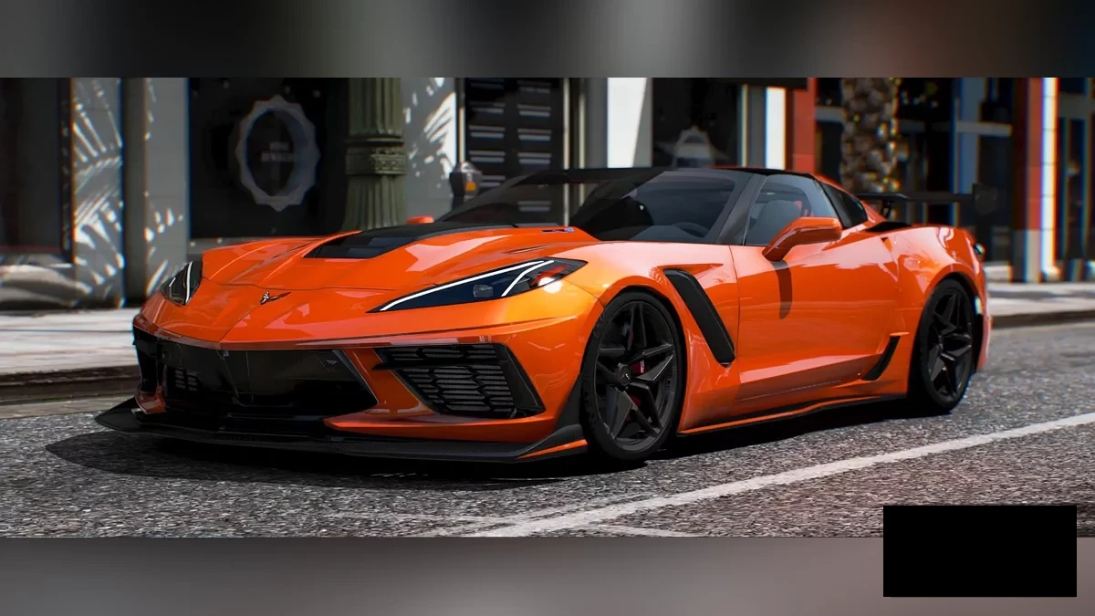 Front Engine Chevrolet Corvette C8 ZR1