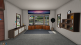 Interior layout of Gamers Den Trailer