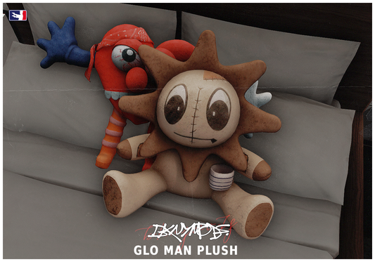 Glo Man Plush and Thotbreaker Plush Prop