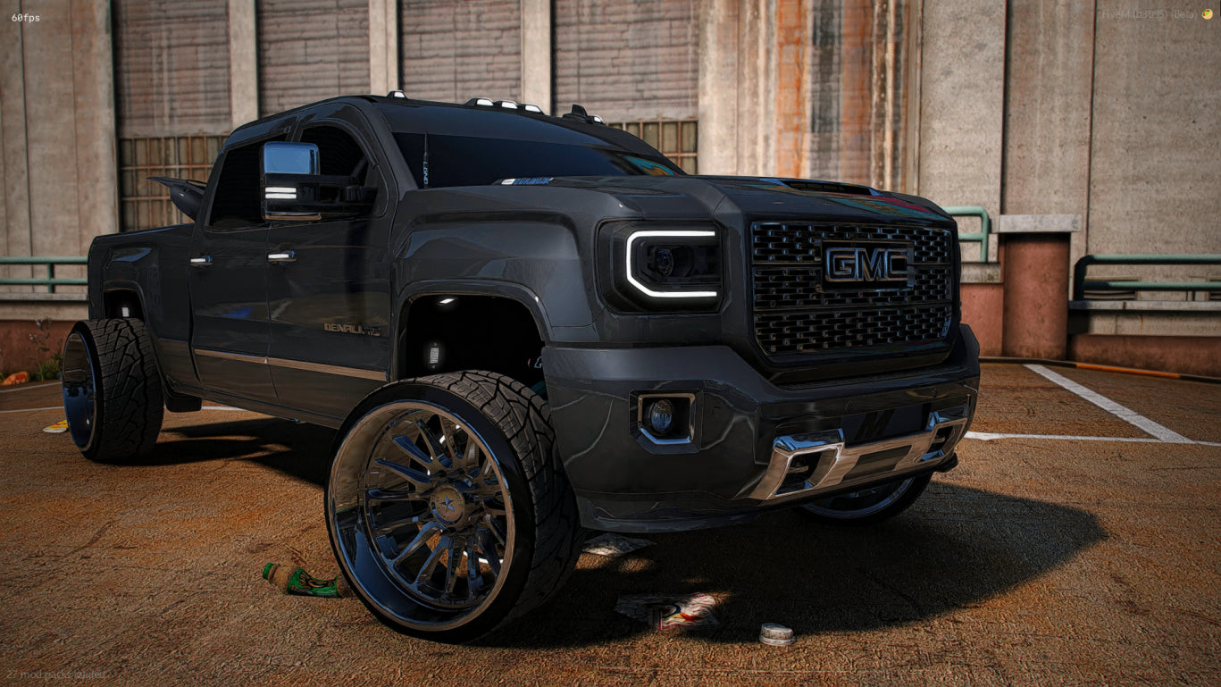 Front view of GMC Denali Custom mod for FiveM