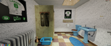 Living room interior of Grove Street House MLO