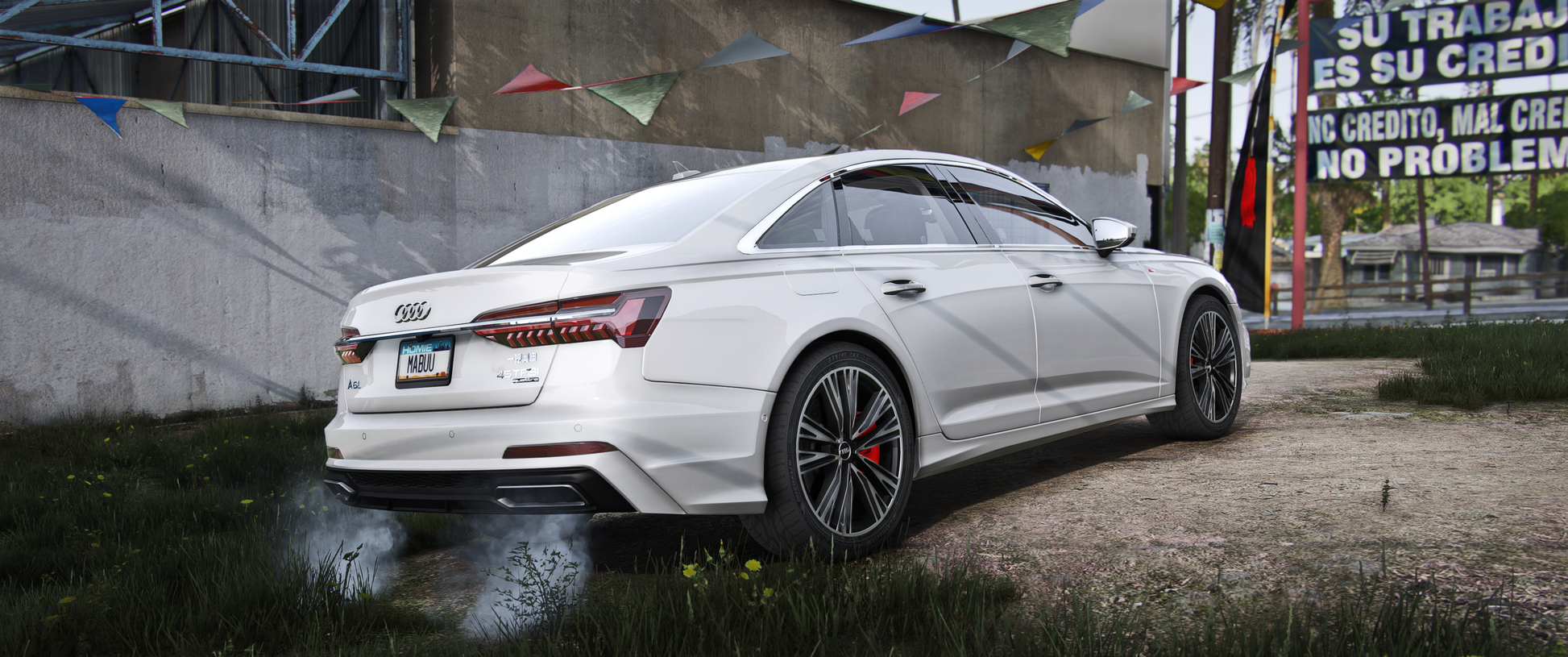 GTA V Audi A6 2024 realistic vehicle mod