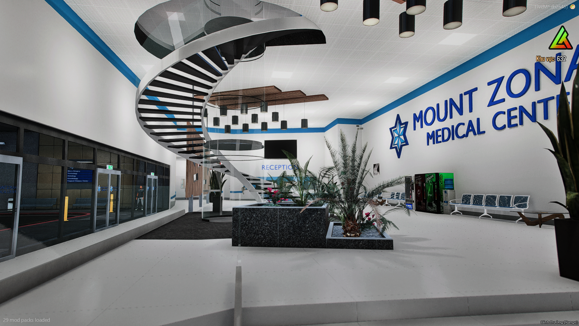 GTA V FiveM hospital MLO mod for EMS roleplay servers
