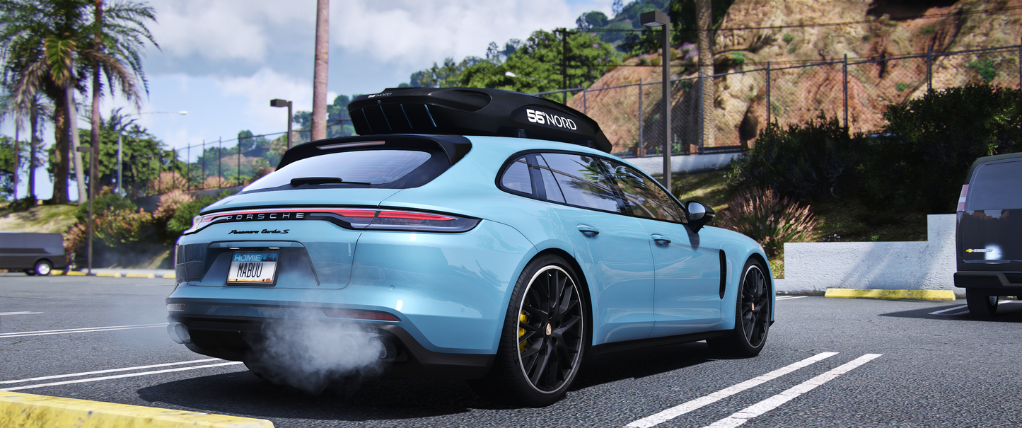 GTA5 Porsche Panamera Turbo S Turismo FiveM vehicle