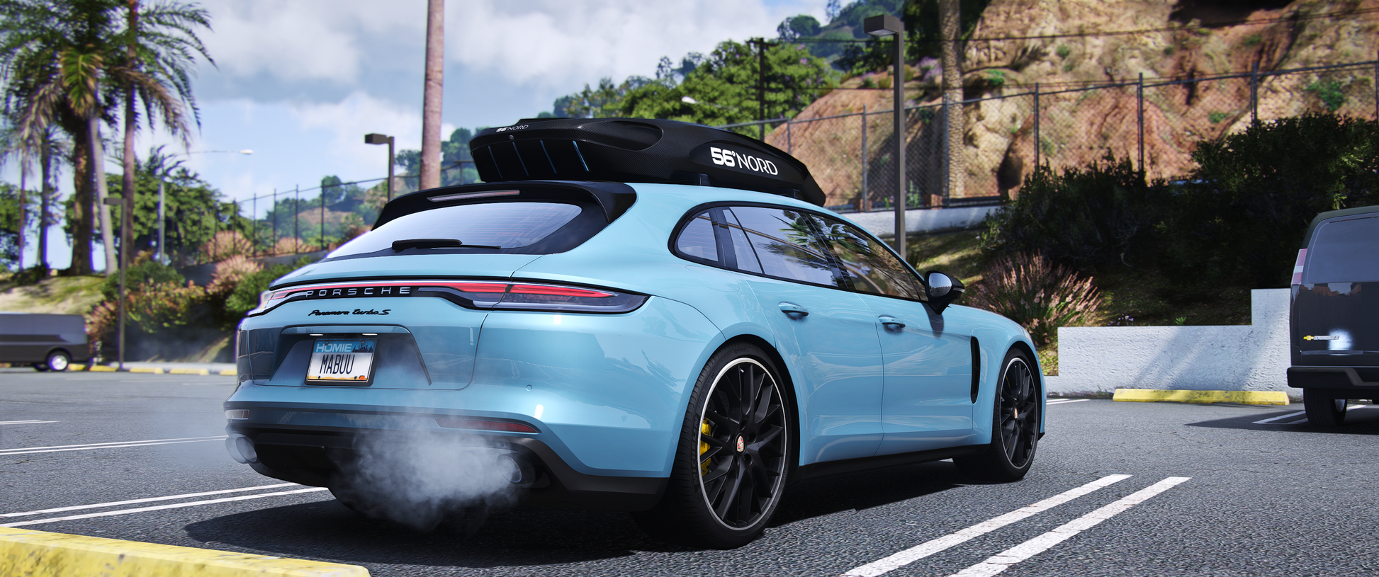 GTA5 Porsche Panamera Turbo S Turismo FiveM vehicle