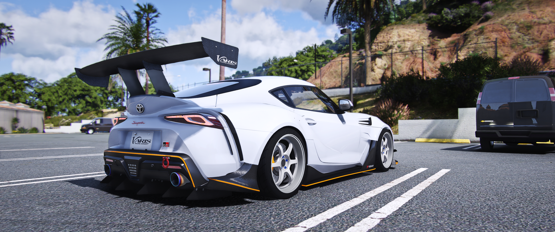 GTA5 Toyota Supra Varis GR FiveM vehicle