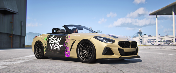 Front view of 2019 BMW Z4 Illegal mod