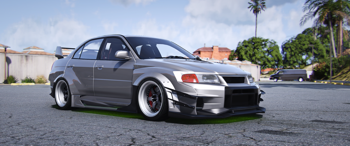 Debadged Mitsubishi EVO6 Varis | FiveM Mods – Fivem Dealership