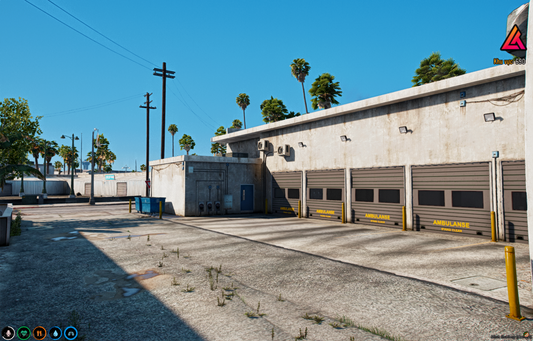 Front view of MLO Ambulance Central