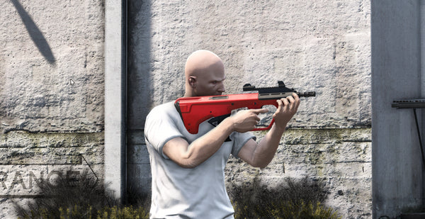 Red AUG Burst