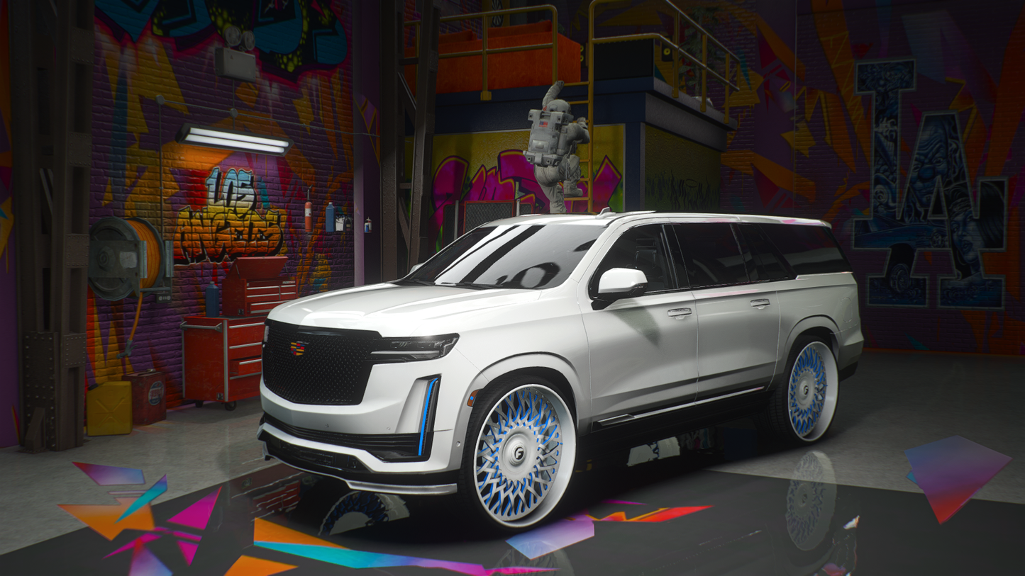 Cadillac Escalade Donk 2021 Krazy Custom Fivem Dealership