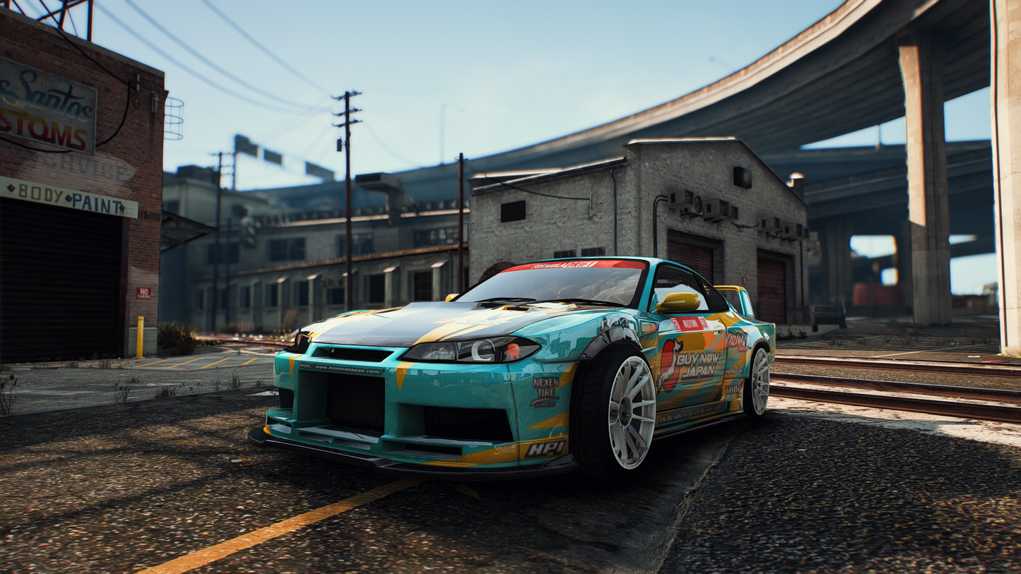 Drift Wataru Masuyama S15 Rep Owner of the car TYPICAL