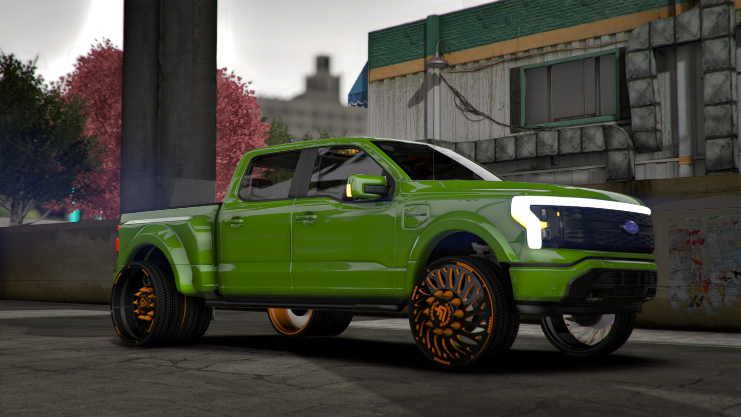2022 F150 Lightning Dually | Quaaz Customs – Fivem Dealership