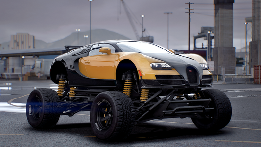 Lifted Bugatti Veyron Off-Road