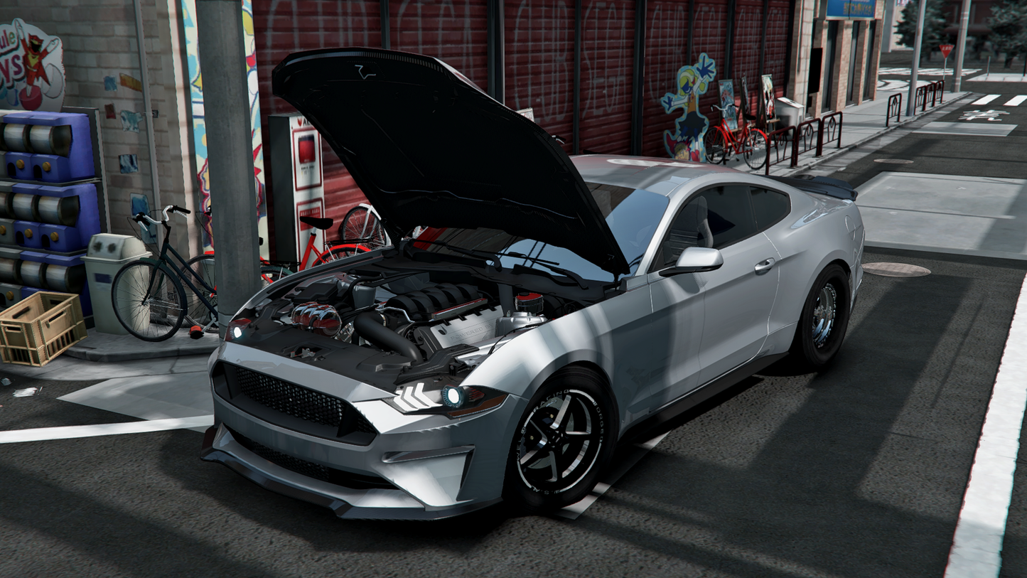 Customs Ford Mustang GT Drag