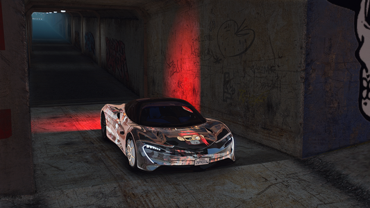 McLaren Speedtail Livery Pirate