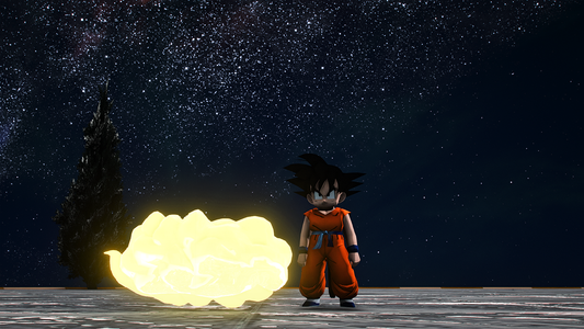 GOKU Flying Nimbus Golden Clouds