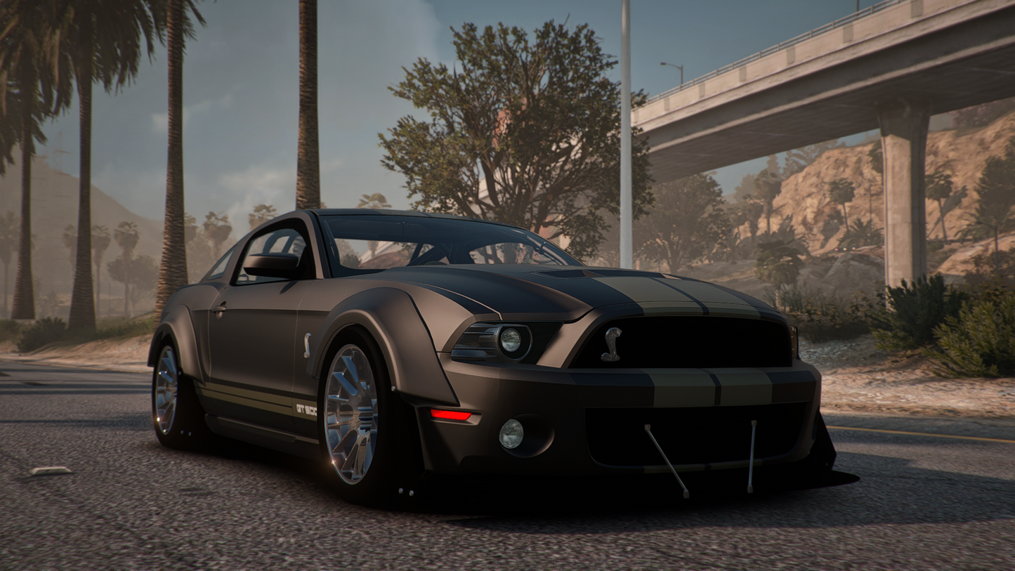 Drift Ford Mustang GT500