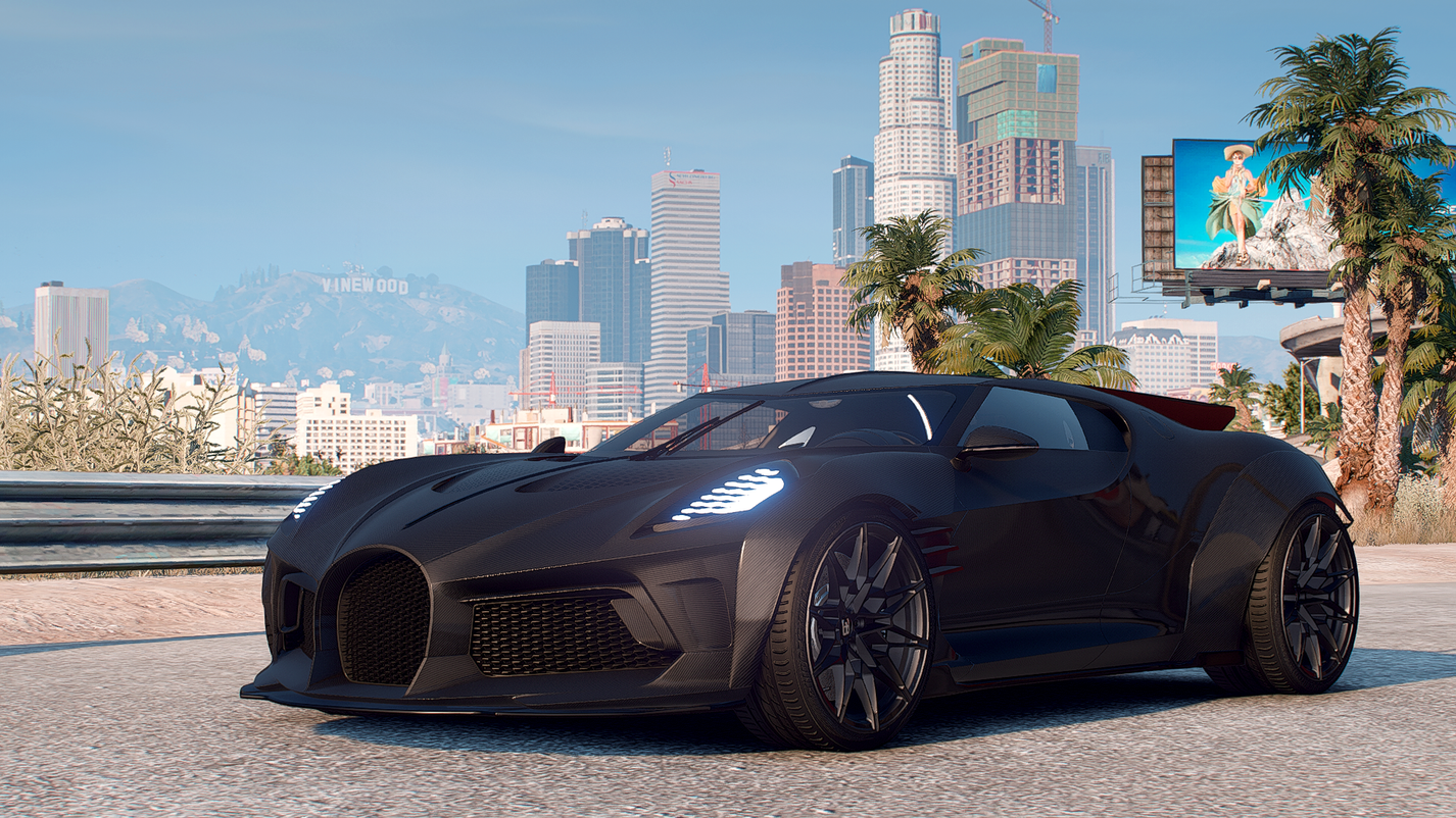 Bugatti La Voiture Noire Batman Edition – Fivem Dealership