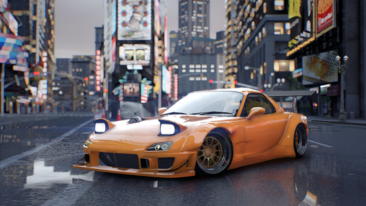 Custom Widebody RX7