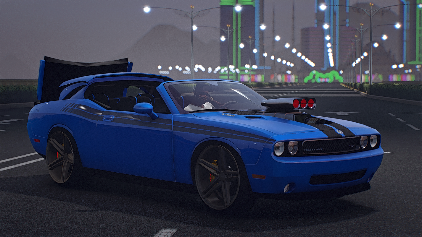 Dodge Challenger Convertible Auto Roof – Fivem Dealership