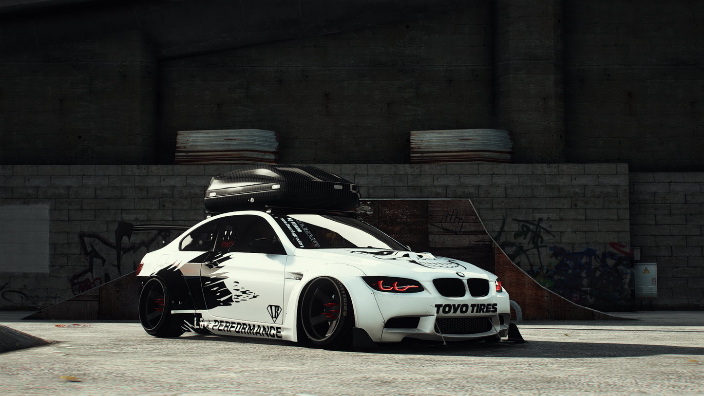 BMW E92 Bagged