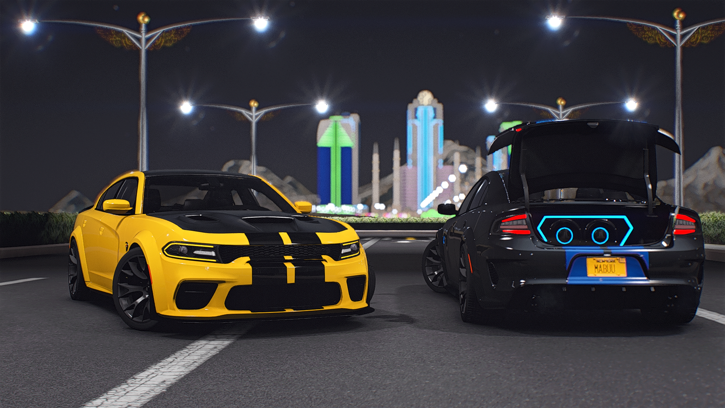 Modded 2022 Dodge Charger SRT Jailbreak Edition