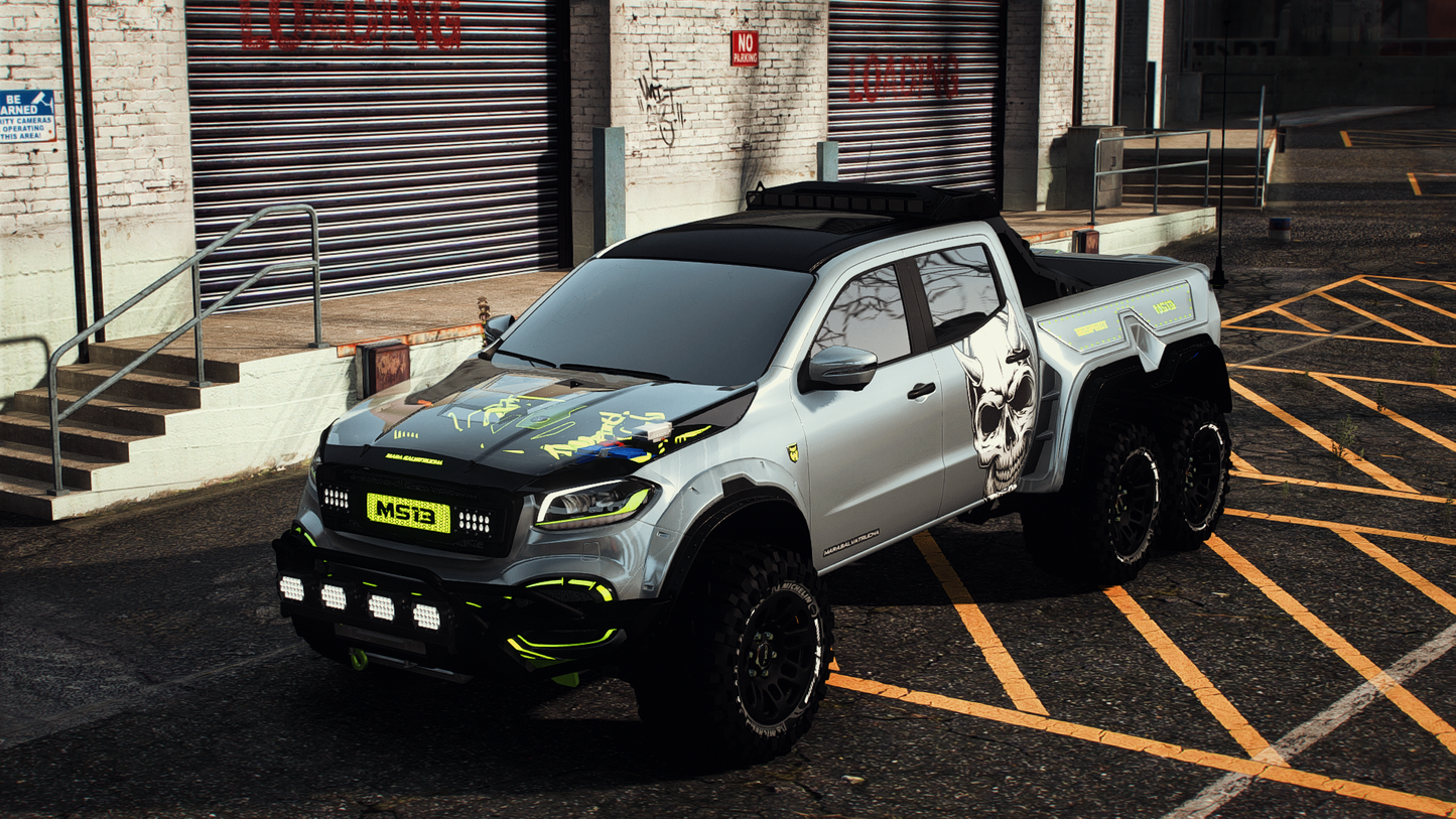 Mercedes X Class MS-13 Gang Edition