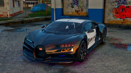 Bugatti Chiron Police