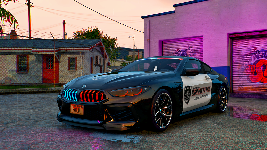 BMW M8 Police – Fivem Dealership