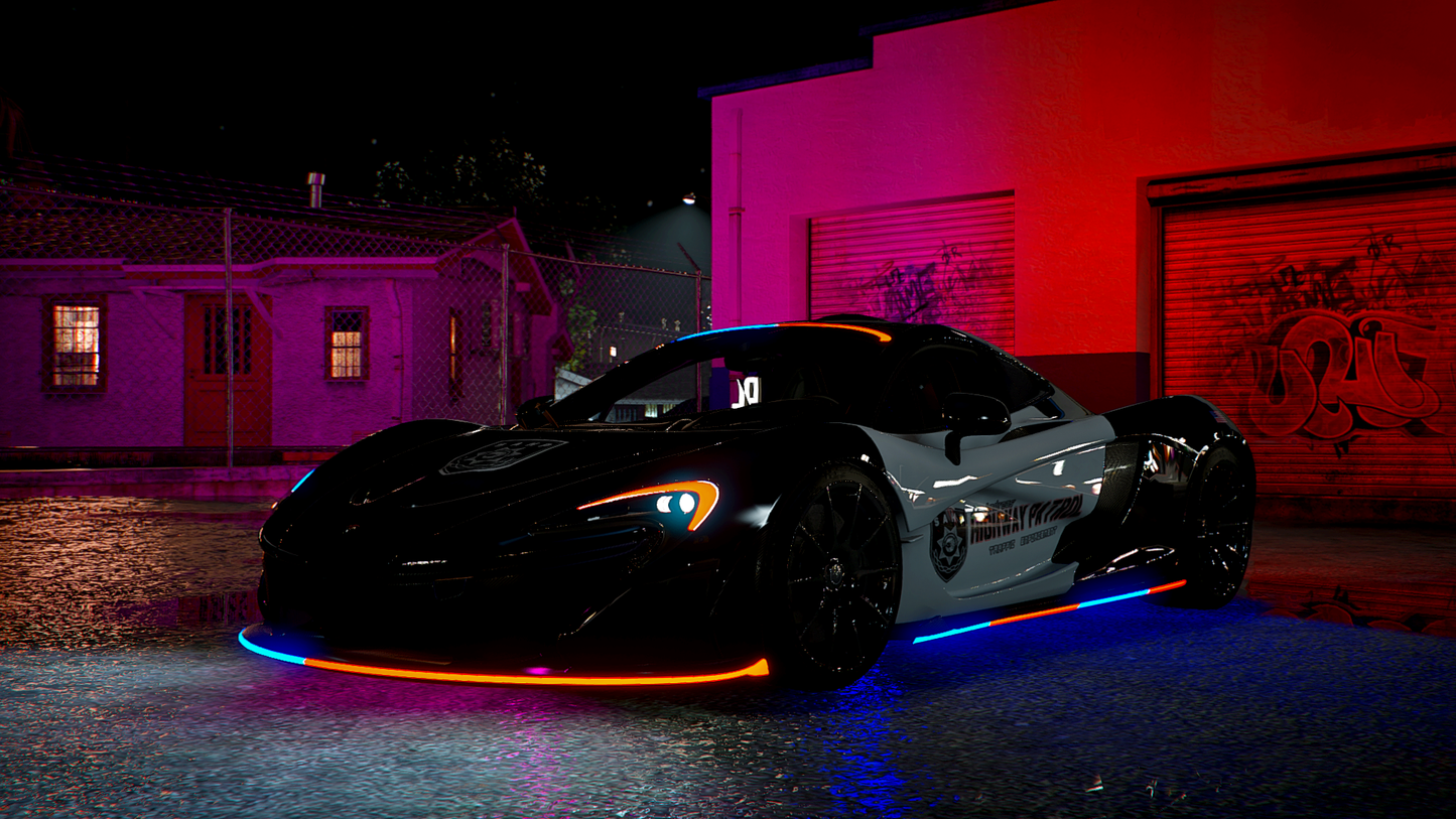 Mclaren P1 Police