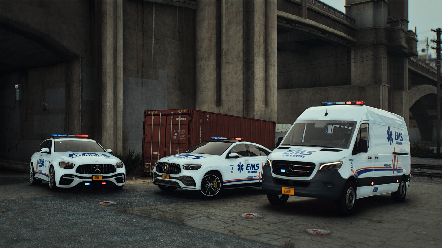 [Non ELS] Mercedes EMS Pack Fivem Dealership