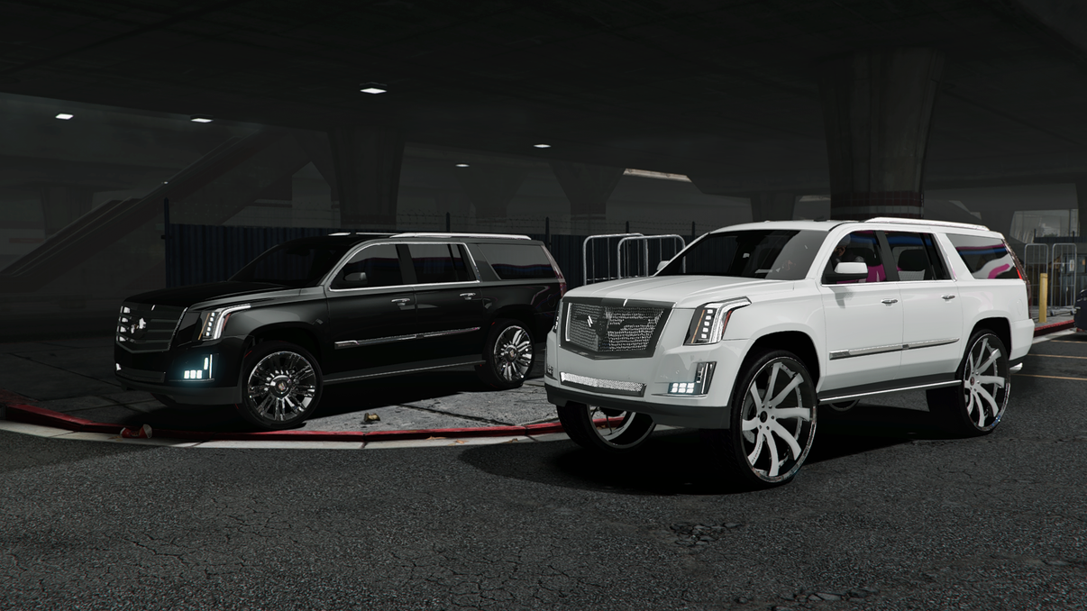 2018 Cadillac Escalade ESV Platinum on 28s – Fivem Dealership