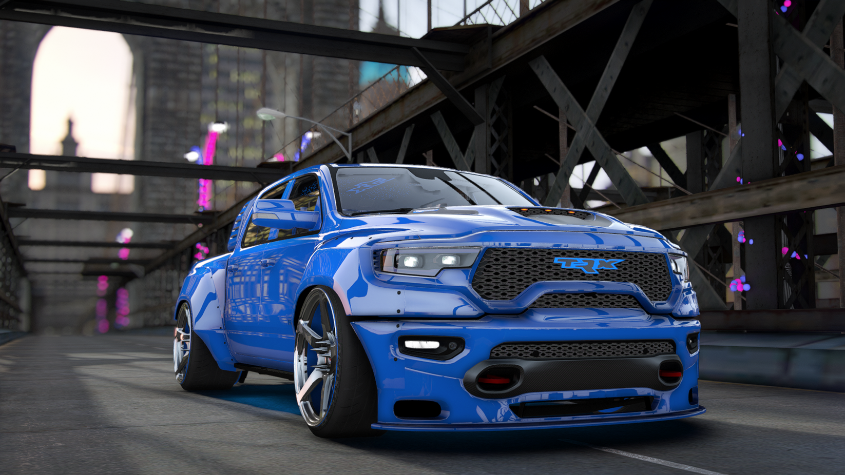 Bagged Widebody 1000hp Dodge Ram TRX Fivem Dealership