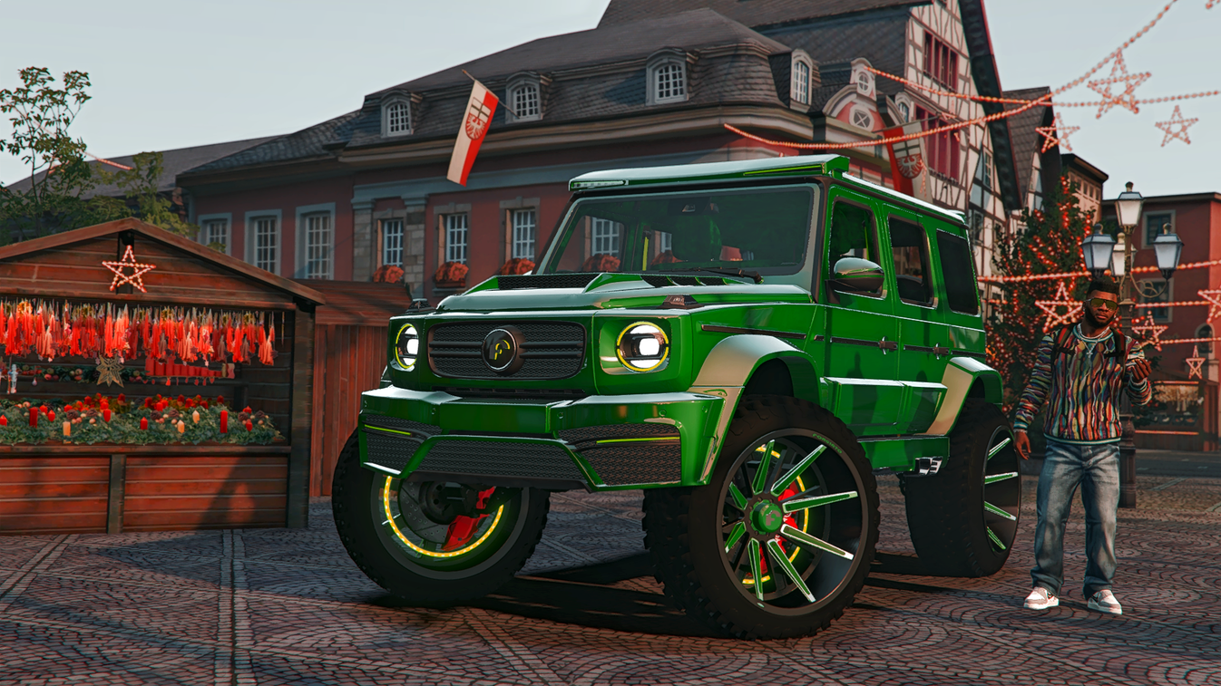 2022 Mercedes Benz G63 4x4 ONYX – Fivem Dealership